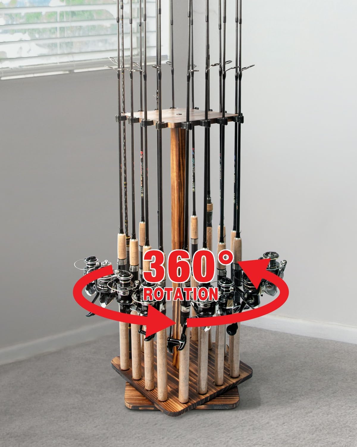 Fishing Line Dispenser - Hengelhouders Voor Garage 360 Graden Roterend