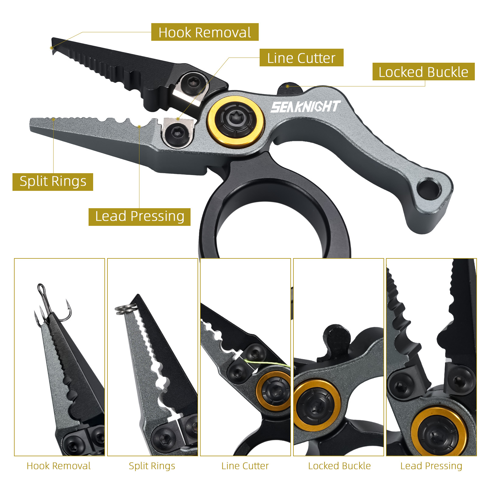 SeaKnight merk visstijltang, m - Fishing Line Cutter recensie en prijs